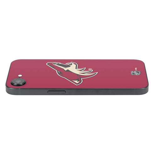 NHL Arizona Coyotes Solid Background iPhone 16e Skin
