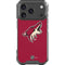 NHL Arizona Coyotes Solid Background iPhone 18 Pro Clear Case