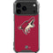 NHL Arizona Coyotes Solid Background iPhone 18 Pro Max Clear Case