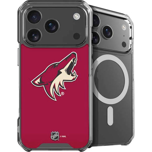 NHL Arizona Coyotes Solid Background iPhone 18 Pro Max MagSafe Case