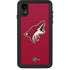 NHL Arizona Coyotes Solid Background iPhone Cases
