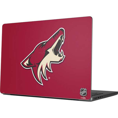 NHL Arizona Coyotes Solid Background Apple MacBook Pro 14-inch Skin