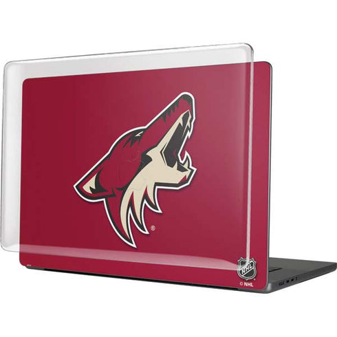 NHL Arizona Coyotes Solid Background MacBook Cases