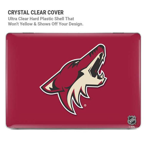 NHL Arizona Coyotes Solid Background MacBook Cases