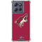 NHL Arizona Coyotes Solid Background Moto G Play 5G (2025) Clear Case