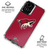 NHL Arizona Coyotes Solid Background Moto G Power 5G (2024) Clear Case
