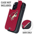 NHL Arizona Coyotes Solid Background Otterbox Defender iPhone Skin