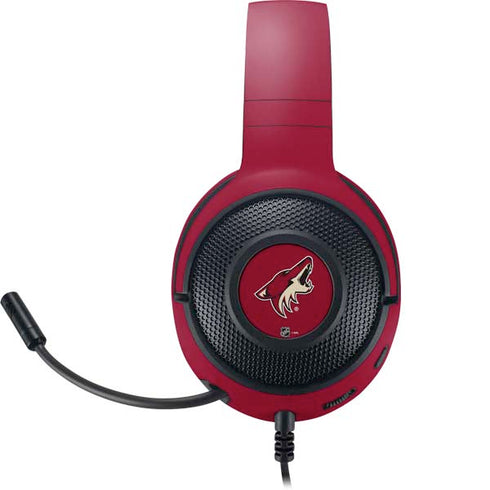 NHL Arizona Coyotes Solid Background Razer Kraken X Skin