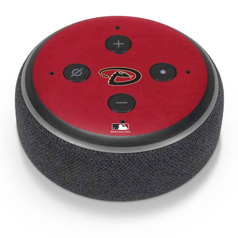 MLB Arizona Diamondbacks - Secondary Solid Distressed Amazon Echo Dot Skin