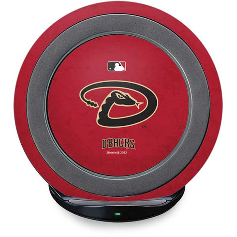 MLB Arizona Diamondbacks - Secondary Solid Distressed Fast Charge Wireless Charging Stand Skin