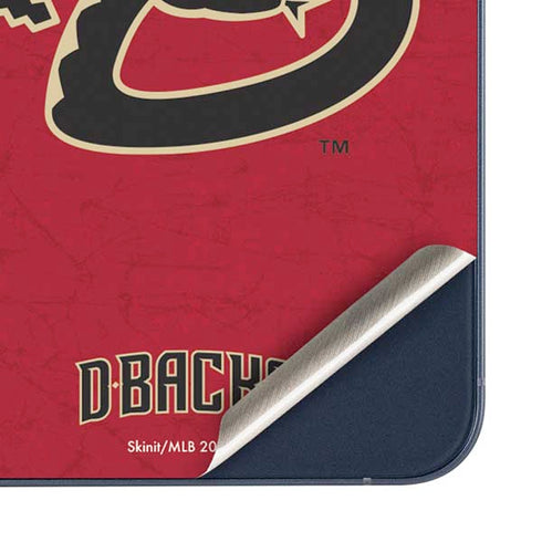 MLB Arizona Diamondbacks - Secondary Solid Distressed Galaxy A35 5G Skin