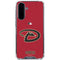 MLB Arizona Diamondbacks - Secondary Solid Distressed Galaxy A36 5G Clear Case