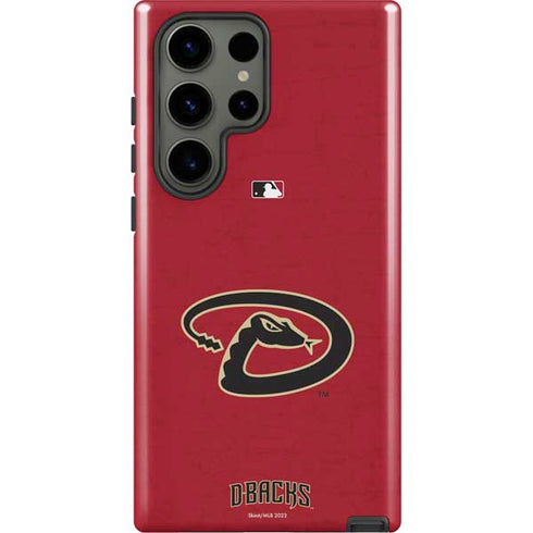 MLB Arizona Diamondbacks - Secondary Solid Distressed Galaxy S23 Ultra Pro Case