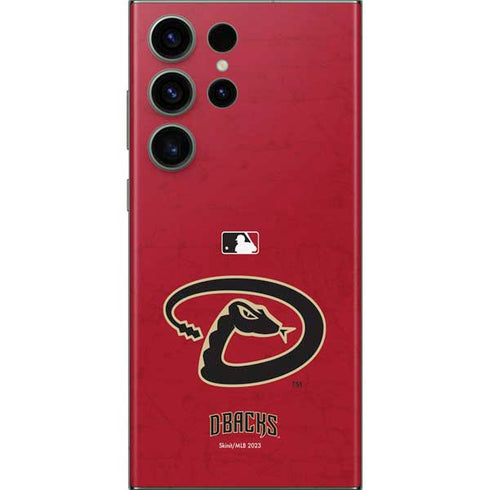 MLB Arizona Diamondbacks - Secondary Solid Distressed Galaxy Skins