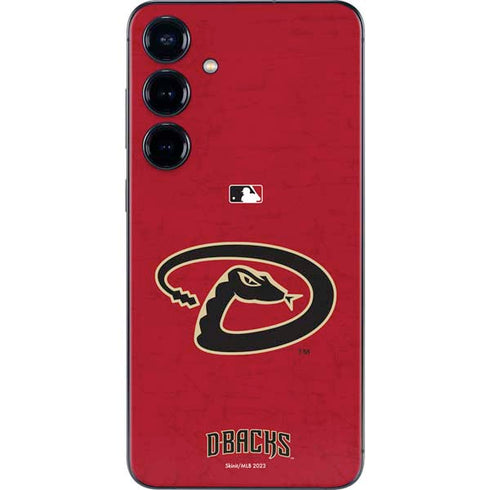 MLB Arizona Diamondbacks - Secondary Solid Distressed Galaxy S25 Plus Skin