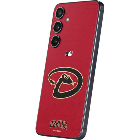 MLB Arizona Diamondbacks - Secondary Solid Distressed Galaxy S25 Plus Skin
