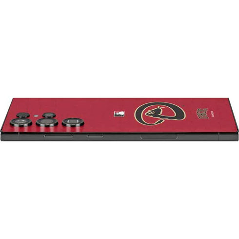 MLB Arizona Diamondbacks - Secondary Solid Distressed Galaxy S25 Ultra Skin