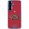 MLB Arizona Diamondbacks - Secondary Solid Distressed Galaxy S25 Clear Case