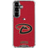 MLB Arizona Diamondbacks - Secondary Solid Distressed Galaxy S26 Clear Case