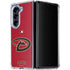 MLB Arizona Diamondbacks - Secondary Solid Distressed Galaxy Z Fold5 5G Clear Case