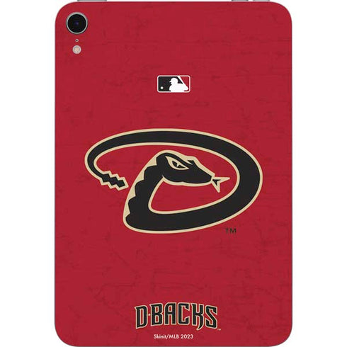 MLB Arizona Diamondbacks - Secondary Solid Distressed Apple iPad Mini Skin