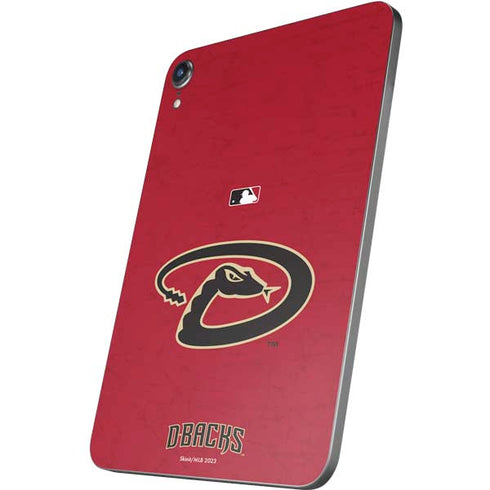 MLB Arizona Diamondbacks - Secondary Solid Distressed Apple iPad Mini Skin