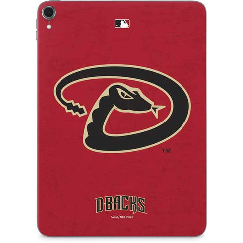 MLB Arizona Diamondbacks - Secondary Solid Distressed Apple iPad Pro Skin