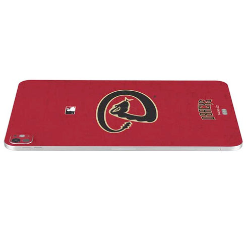MLB Arizona Diamondbacks - Secondary Solid Distressed iPad Pro 13in M4 (2024) Skin