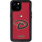 MLB Arizona Diamondbacks - Secondary Solid Distressed iPhone 15 Plus Waterproof Case