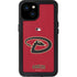 MLB Arizona Diamondbacks - Secondary Solid Distressed iPhone 15 Plus Waterproof Case