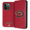 MLB Arizona Diamondbacks - Secondary Solid Distressed iPhone 15 Pro Folio Case