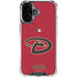 MLB Arizona Diamondbacks - Secondary Solid Distressed iPhone 16 Plus Clear Case