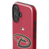 MLB Arizona Diamondbacks - Secondary Solid Distressed iPhone 16 Plus Impact Case