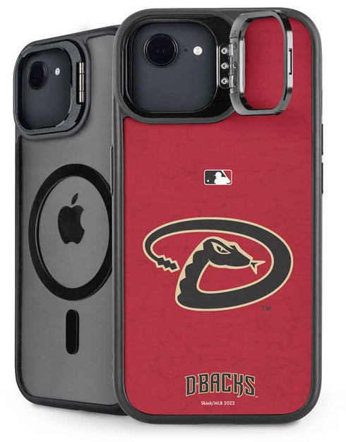 MLB Arizona Diamondbacks - Secondary Solid Distressed iPhone 16e Kickstand Case