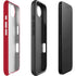 MLB Arizona Diamondbacks - Secondary Solid Distressed iPhone 16e Impact Case