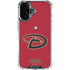 MLB Arizona Diamondbacks - Secondary Solid Distressed iPhone 17 Clear Case
