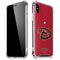 MLB Arizona Diamondbacks - Secondary Solid Distressed iPhone X/XS Clear Case