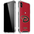 MLB Arizona Diamondbacks - Secondary Solid Distressed iPhone X/XS Clear Case