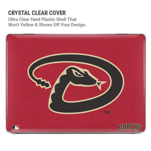 MLB Arizona Diamondbacks - Secondary Solid Distressed MacBook Pro 14in (2021-24) Case plus Skin