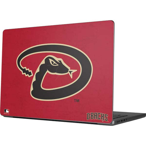 MLB Arizona Diamondbacks - Secondary Solid Distressed Apple MacBook Pro 14-inch Skin
