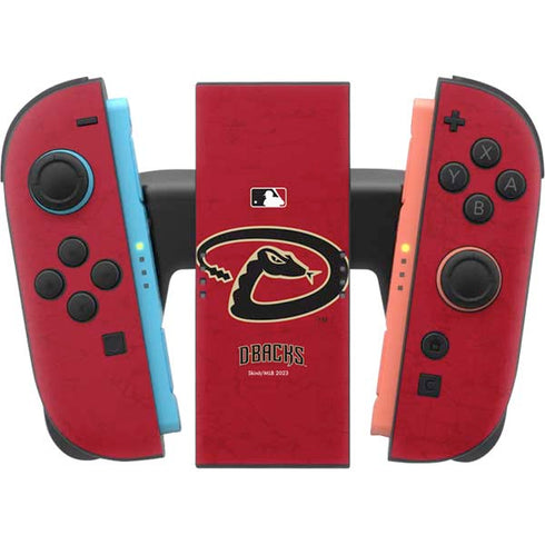 MLB Arizona Diamondbacks - Secondary Solid Distressed Nintendo Switch 2 (2025) Joy-Con Controller Skin