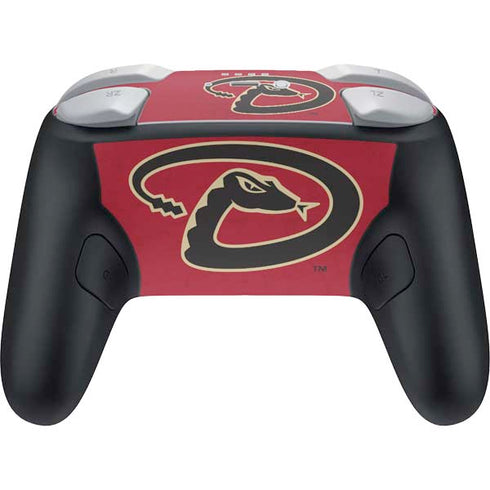 MLB Arizona Diamondbacks - Secondary Solid Distressed Nintendo Switch 2 (2025) Pro Controller Skin