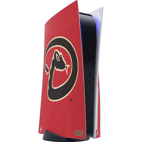 MLB Arizona Diamondbacks - Secondary Solid Distressed PlayStation PS5 Skins