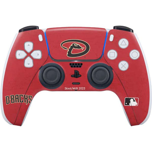 MLB Arizona Diamondbacks - Secondary Solid Distressed PlayStation PS5 Skins