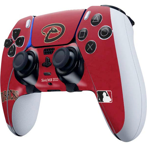 MLB Arizona Diamondbacks - Secondary Solid Distressed PS5 DualSense Edge Pro Controller Skin