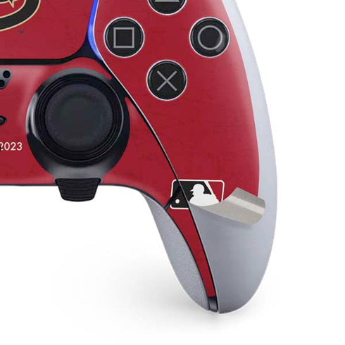 MLB Arizona Diamondbacks - Secondary Solid Distressed PS5 DualSense Edge Pro Controller Skin