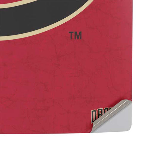 MLB Arizona Diamondbacks - Secondary Solid Distressed PS5 Slim Digital Edition Console Skin