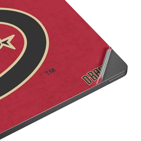 MLB Arizona Diamondbacks - Secondary Solid Distressed Surface Laptop 7 13.8in Skin