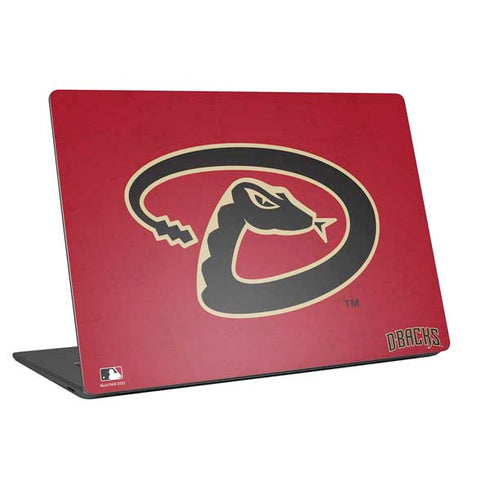 MLB Arizona Diamondbacks - Secondary Solid Distressed Laptop Skins