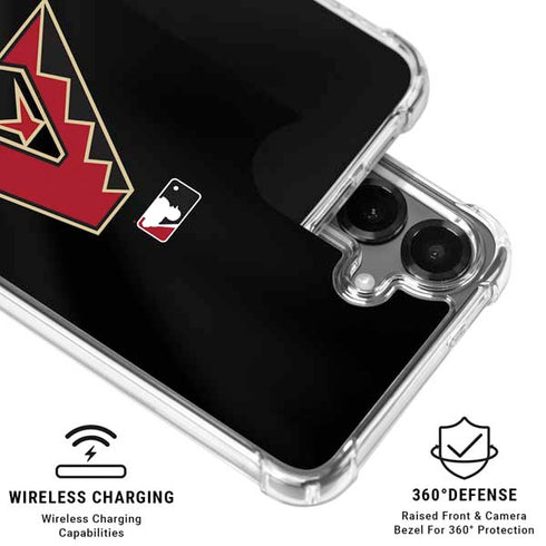 MLB Arizona Diamondbacks Alternate/Away Jersey Galaxy S26 Clear Case